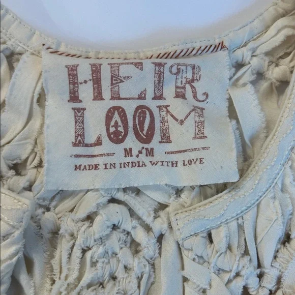 Free People women's heirloom macrame jacket. - Picture 2 of 6